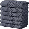 Great Bay Home Navy Bath Towels - Soft, Absorbent Hand Towels