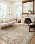 Margot Collection MAT-01 Antique/Sage 7ft-6in x 9ft-6in Area Rug