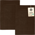 Utopia Towels Cotton Banded Rug Bath Mat 21 x 34 in - Spa Softness