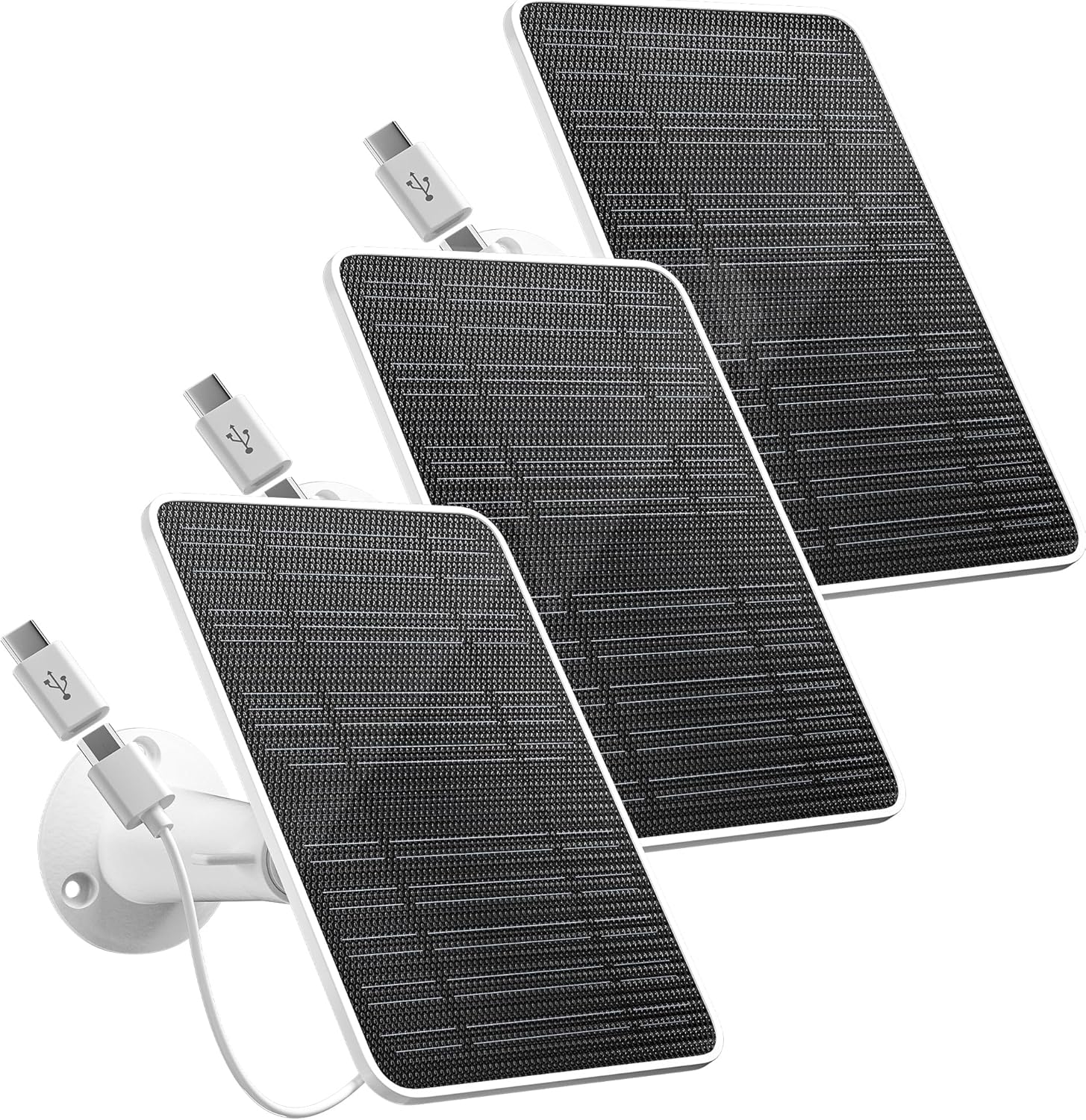Solar Panel for Security Camera - 5V 4W Charger for Eufy