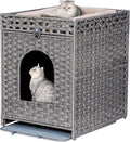 Snughome Cat Litter Box Enclosure Furniture for Cats