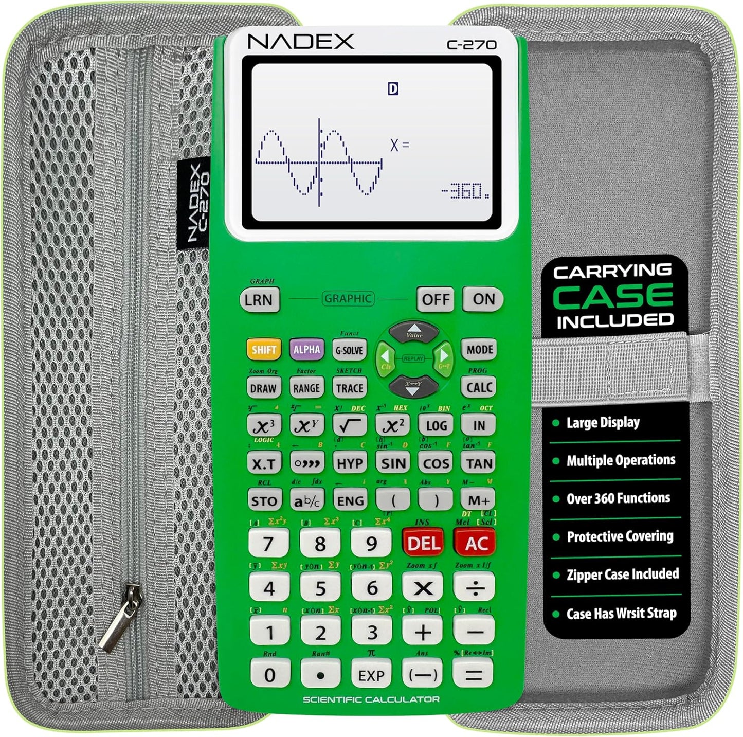 Scientific Calculator with Graphing Functions for Students