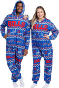 NFL Team Logo Pajamas One Piece Onsie - Official FOCO Polyester