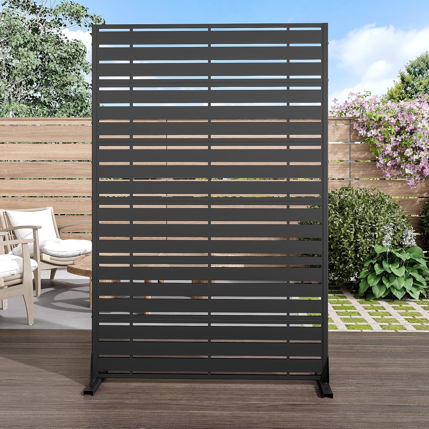 Casaphoria Metal Privacy Screen Outdoor for Stylish Patios