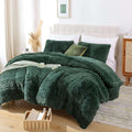 Smoofy Fluffy Full Size Comforter Set - Ultra Soft Faux Fur Comfort