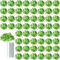 Green Hydrangea Artificial Flowers 65 PCS Bulk Bouquet - Realistic