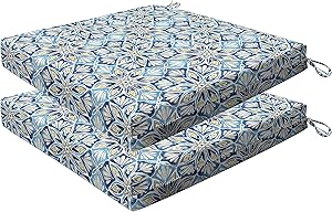Honeycomb Indoor Outdoor Dining Seat Cushions for Comfort