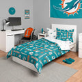 NFL Team Logo Bed in a Bag Comforter Set - Soft, Team-Colored Bedding
