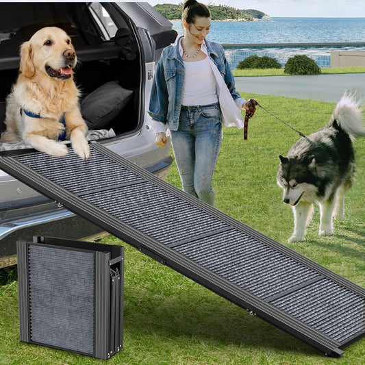 Dog Ramp for Car 63in Long & 17in Wide for Large Dogs