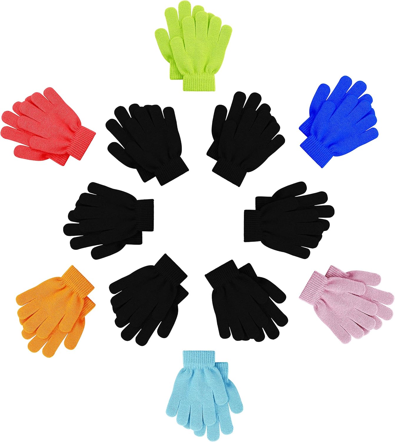 Winterlace Kids Magic Gloves - 12 Fun Colors!