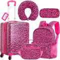 Redbaker 6 Pcs Kids Luggage Set for Stylish Travel Adventures