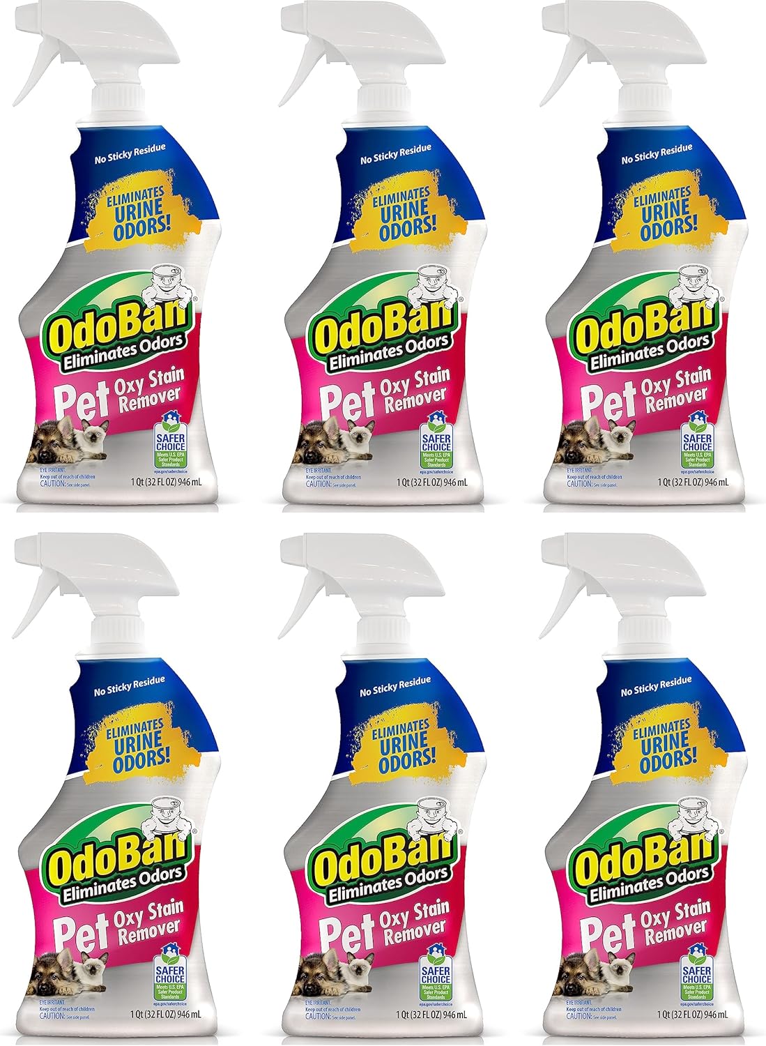 OdoBan Pet Solutions Oxy Stain Remover for Effective Cleaning