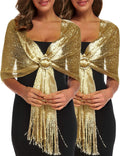 Rheane Evening Shawls and Wraps for Women with Buckle Style