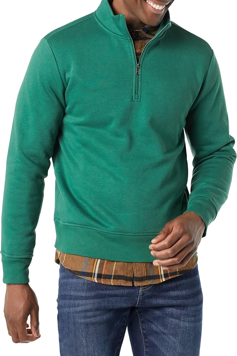 Cozy Comfort:  Essentials Men's Fleece Sweatshirt