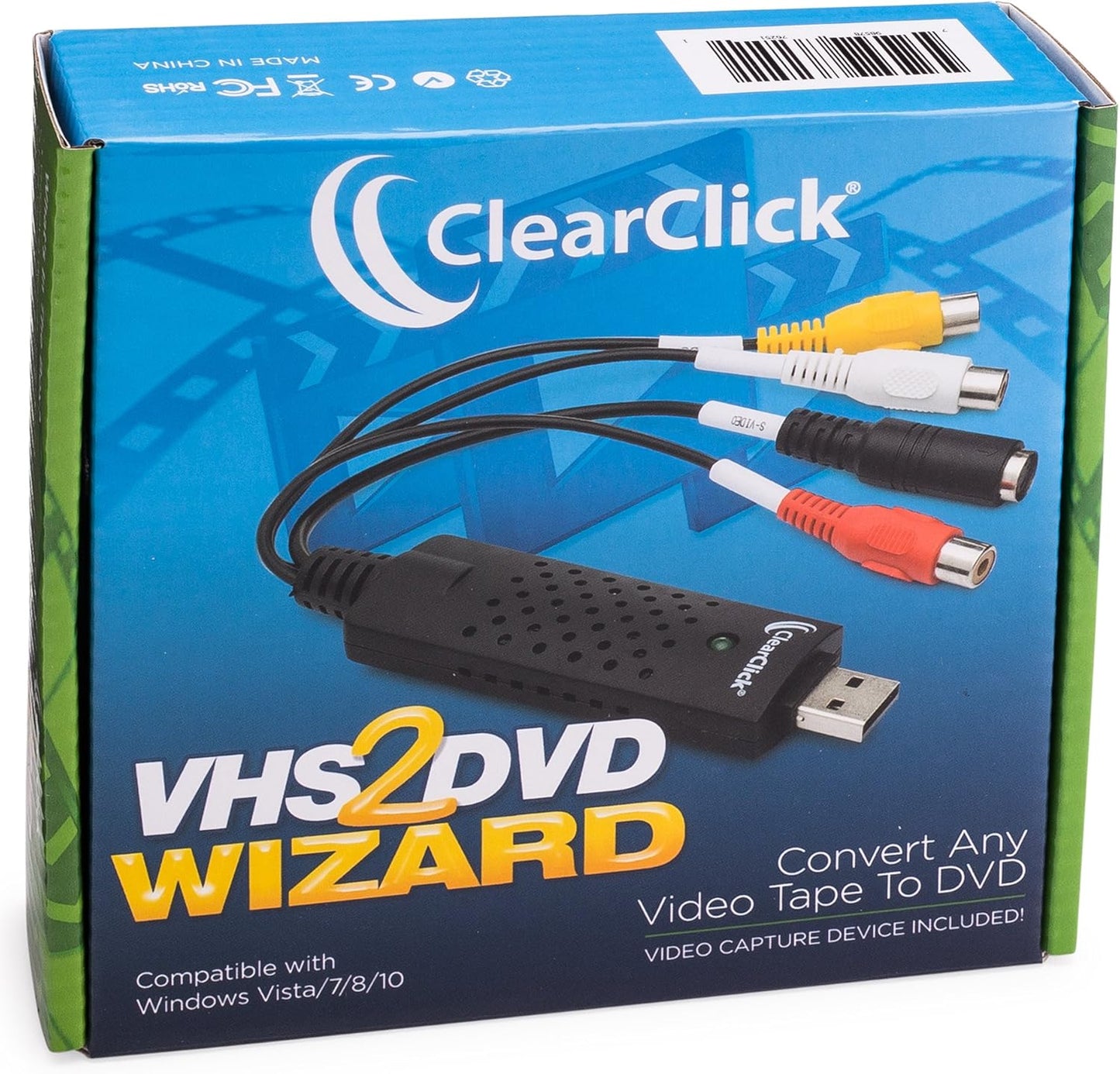 ClearClick VHS to DVD Wizard: Convert Tapes to Digital Files Easily