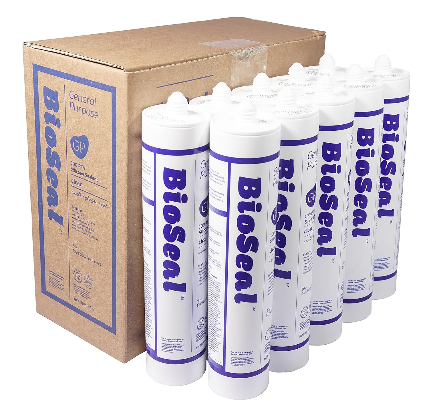 Clear BioSeal Waterproof Caulk & Sealant for Ultimate Protection