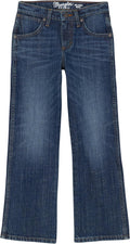 Wrangler Boy's Greely Wash Bootcut Jeans - Relaxed, Retro Style