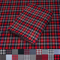 Pico Textiles Red and Black Tartan Plaid Flannel Fabric - 10 yd Bolt