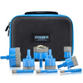 Diamond Hole Saw Kit - ZNXIMER 9pc Diamond Core Drill Bits Set