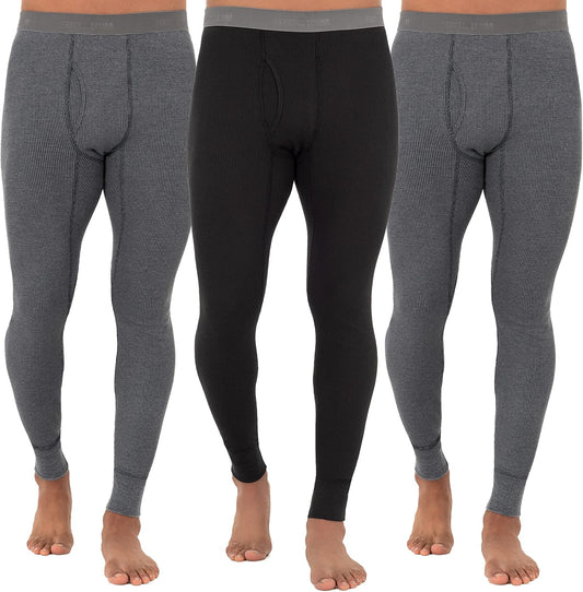 Fruit of the Loom Men's Recycled Premium Waffle Thermal Long Johns