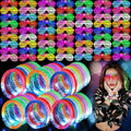 Glow in the Dark Party Supplies 80 Pc Set - LED Glasses & Bracelets