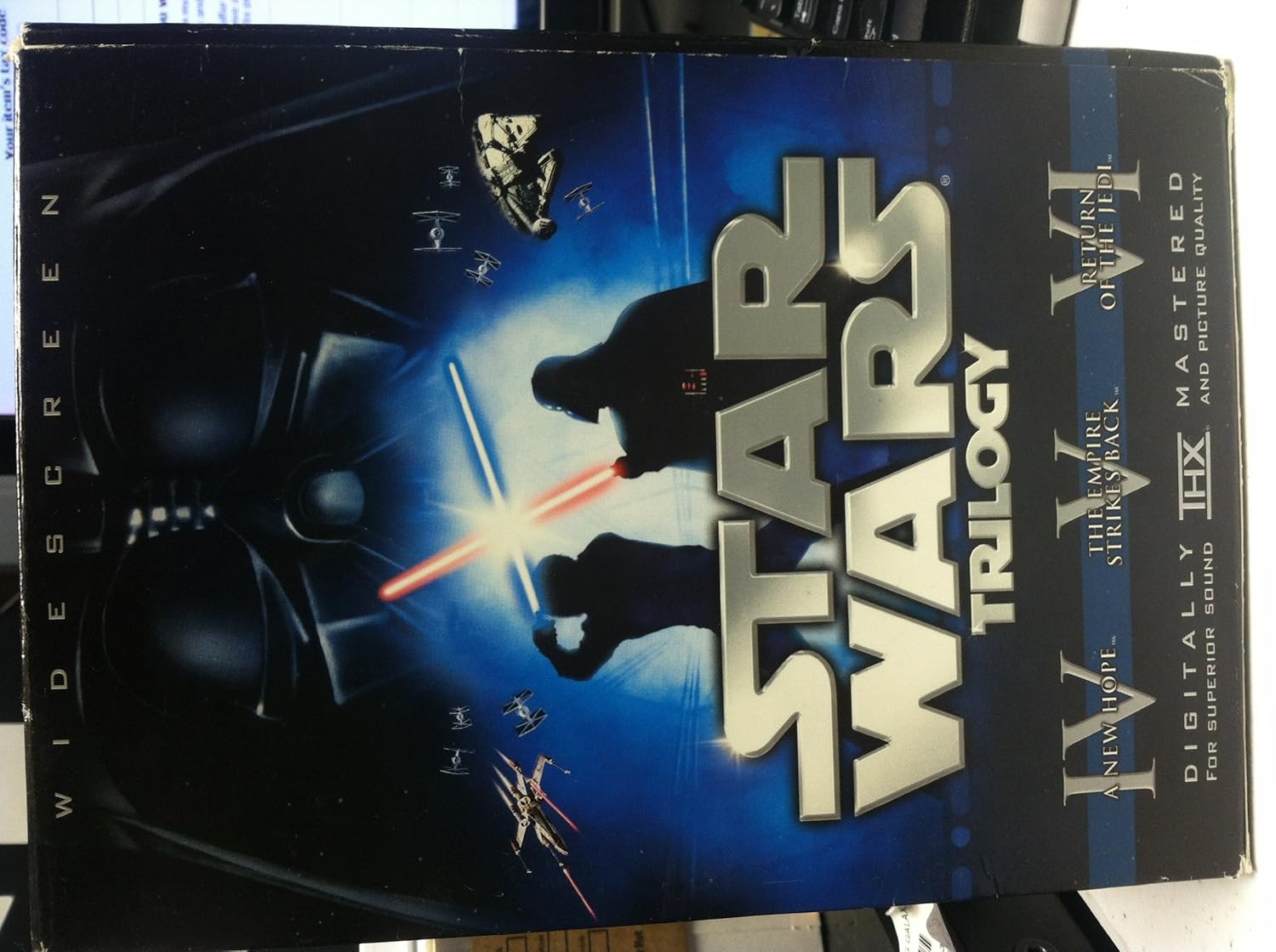 Star Wars Trilogy Widescreen Theatrical Edition DVD for Fans