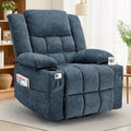 Adult 360 Swivel Rocking Recliner - Massage and Heat Lounger