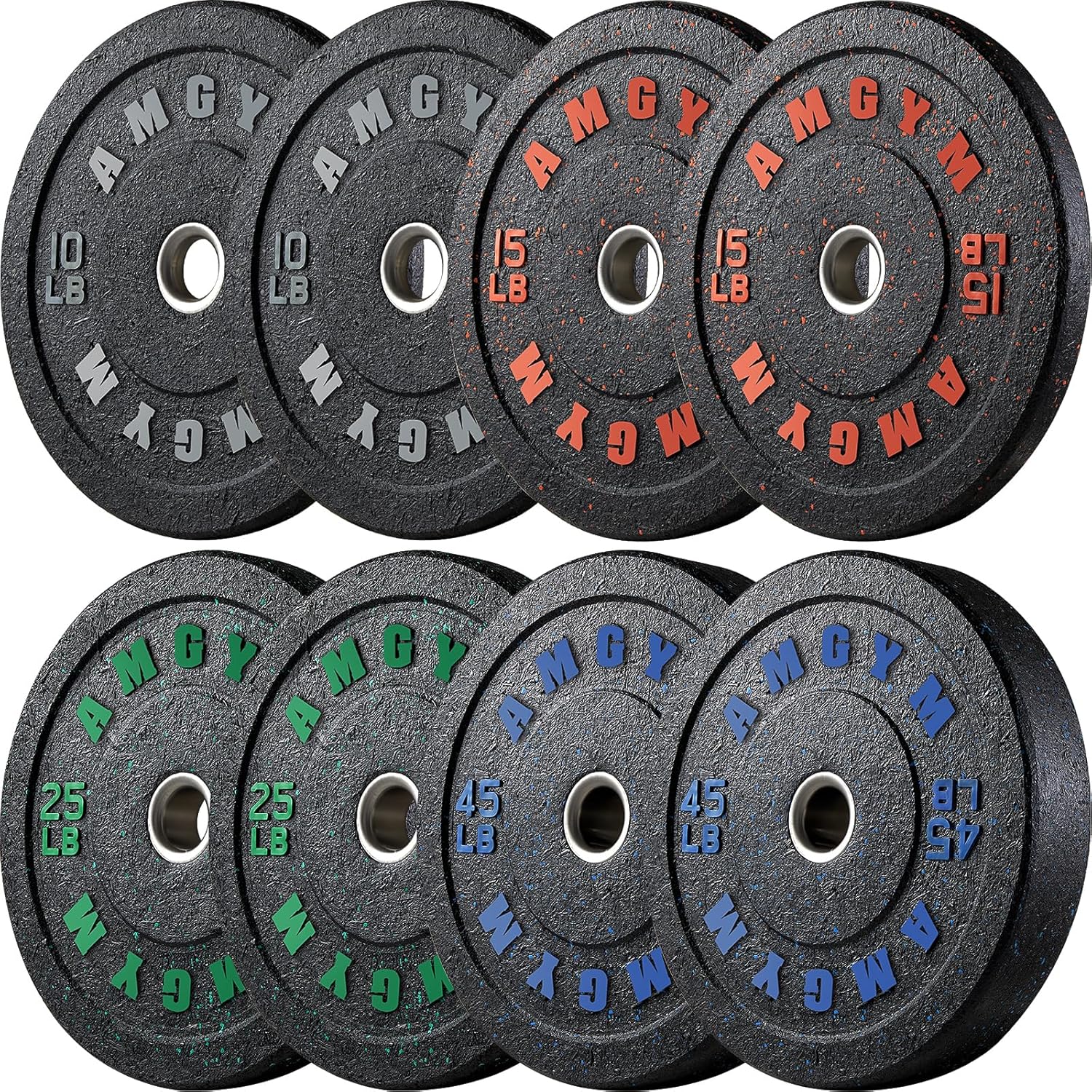Crumb Bumper Plates for Home Gym - High Bounce Strength Training