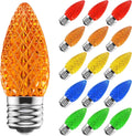 C9 Led Replacement Christmas Light Bulbs 50-Pack - Multicolor C9 LEDs