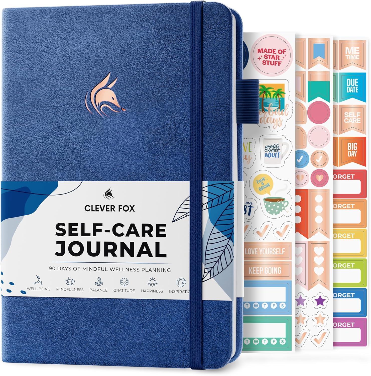 Clever Fox Daily Self-Care Journal