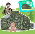 Inflatable Air Tent for Kids 77 x 50 - Forest Green Camo Playhouse