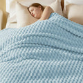 Bedsure GentleSoft Queen Blanket 90x90 in - Cozy Lightweight Throw
