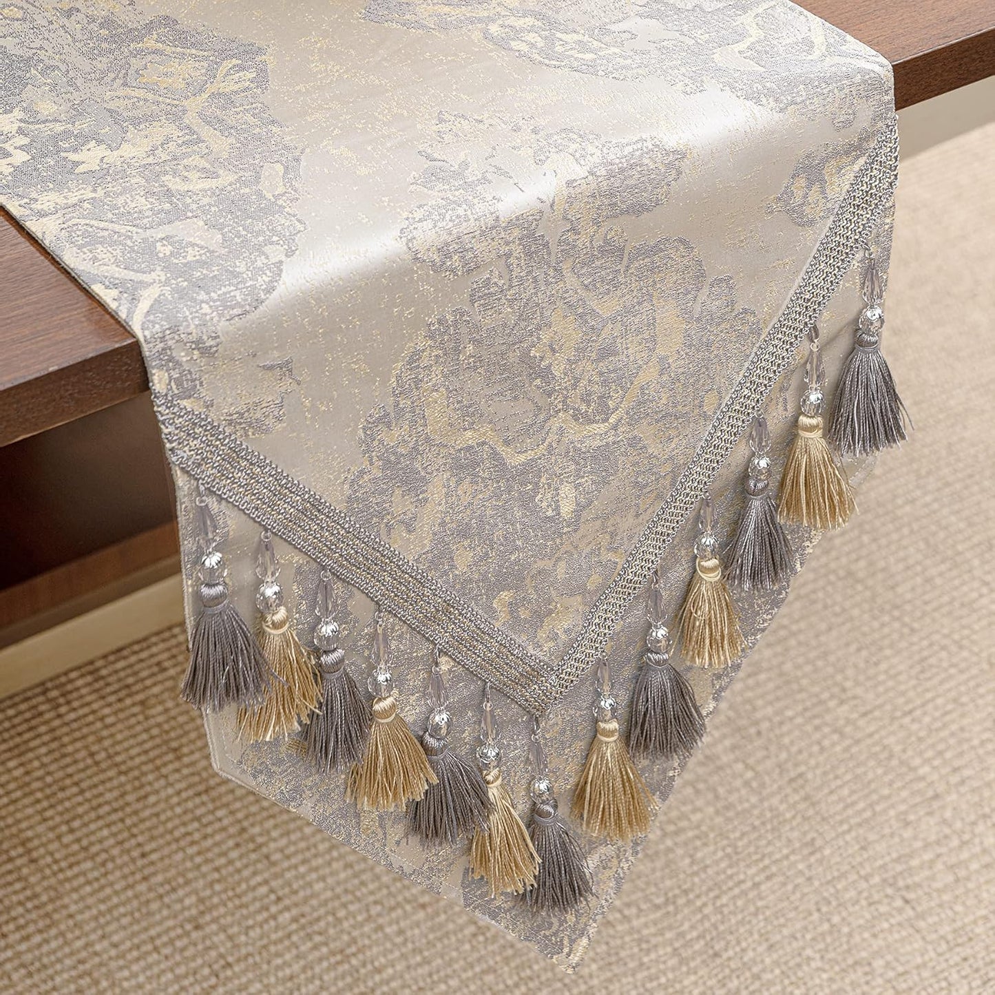 Loom and Mill Luxury Table Runner for Elegant Dining Decor