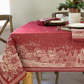 Engineered Jacquard Heavyweight Christmas Tablecloth - Holiday
