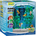 Tetra Bubbling LED Aquarium Kit 1 Gallon Hexagon - Colorful LED
