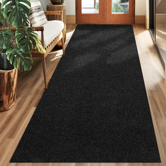 koloko 4ft x 66ft Runner Rug with Non-Slip Rubber Backing