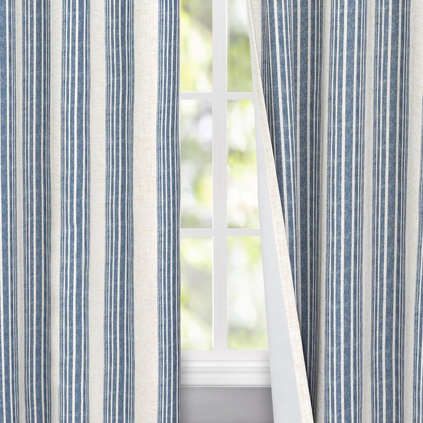 DriftAway Chris Linen Blackout Curtains for Elegant Homes