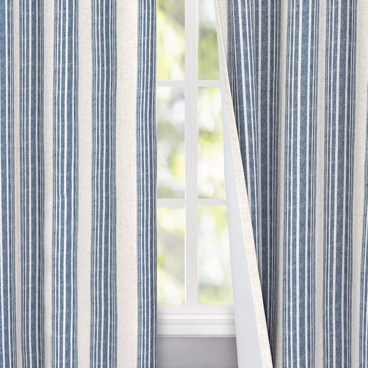 DriftAway Chris Linen Blackout Curtains for Elegant Homes