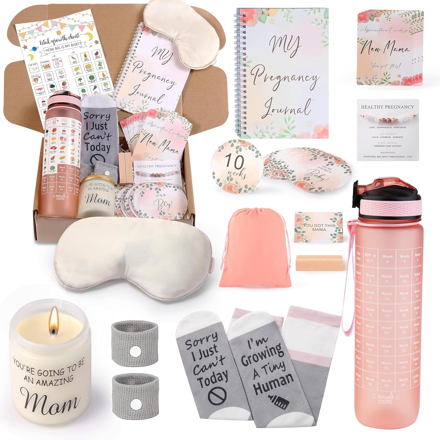1st Trimester Pregnancy Gift Box for Expecting Moms and New Moms