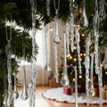 Stunning Glass Icicle Ornaments for Christmas Tree Decor