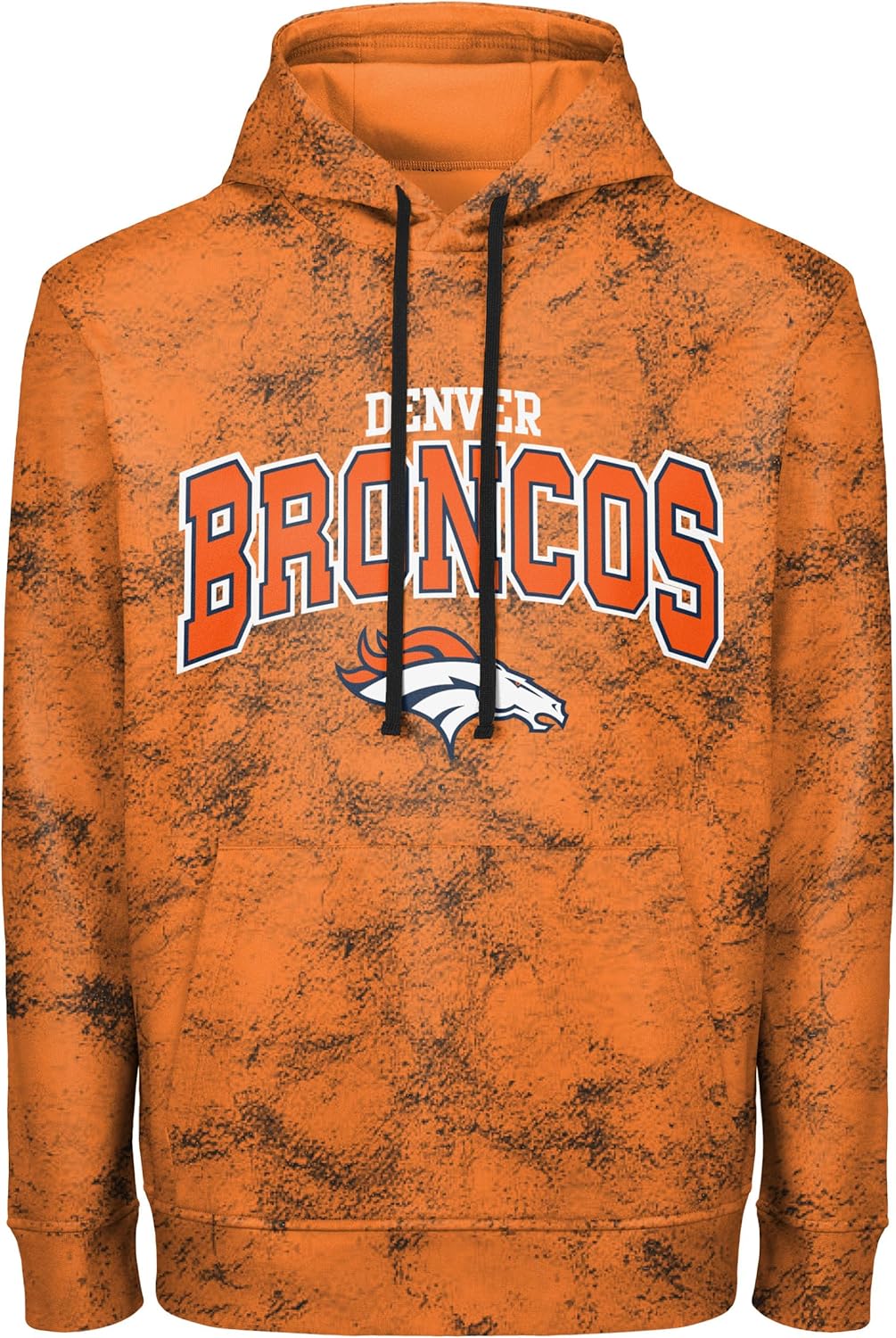 NFL Men's Big Logo Wordmark Camo Performance Hoodie for Fans