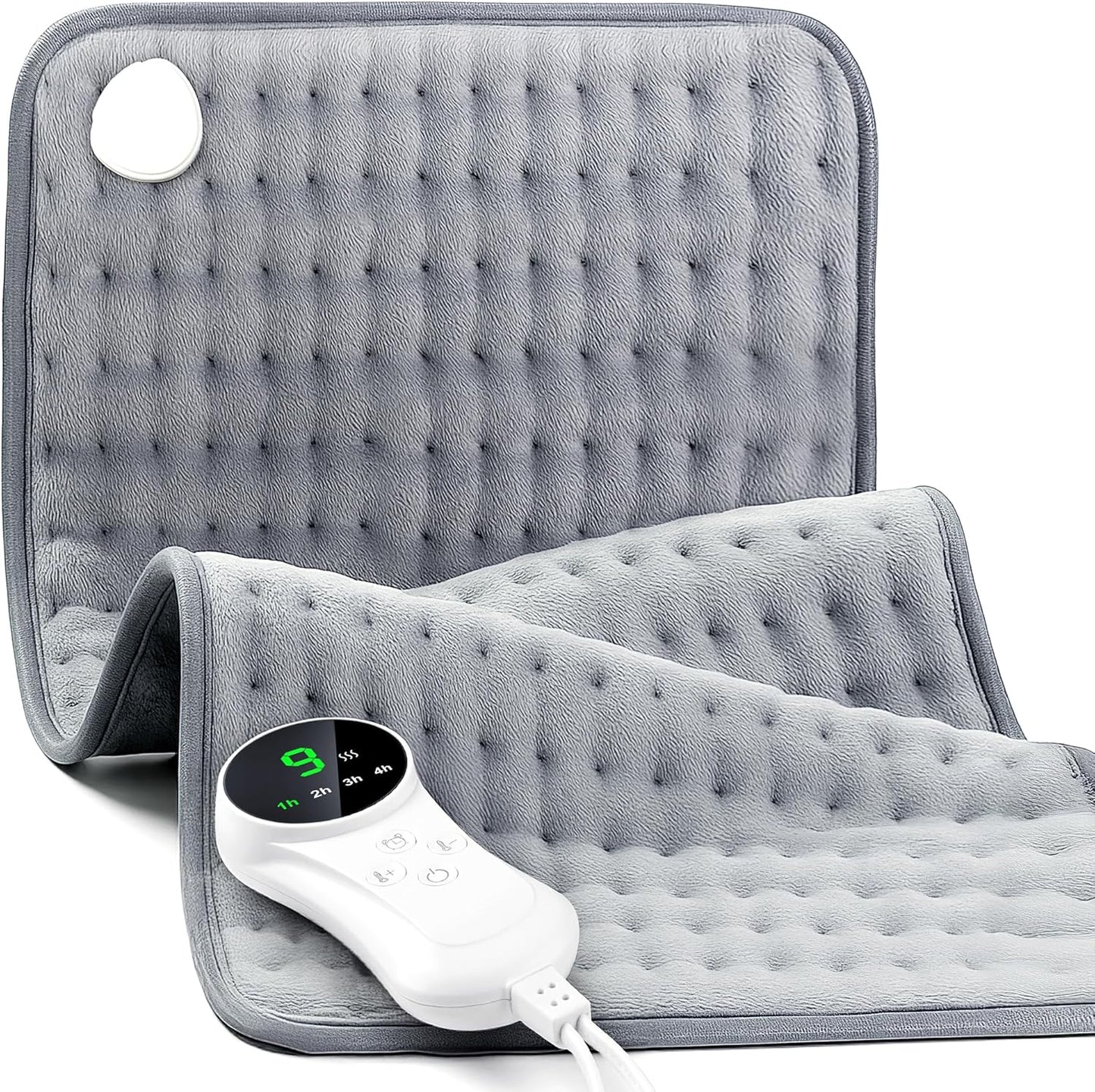 33x17 Extra Large Heating Pad for Back, Neck, and Pain Relief