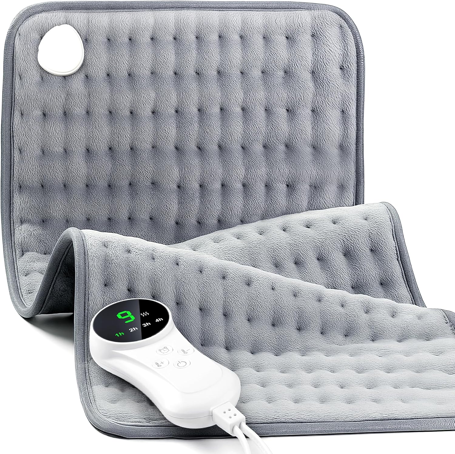 33x17 Extra Large Heating Pad for Back, Neck, and Pain Relief