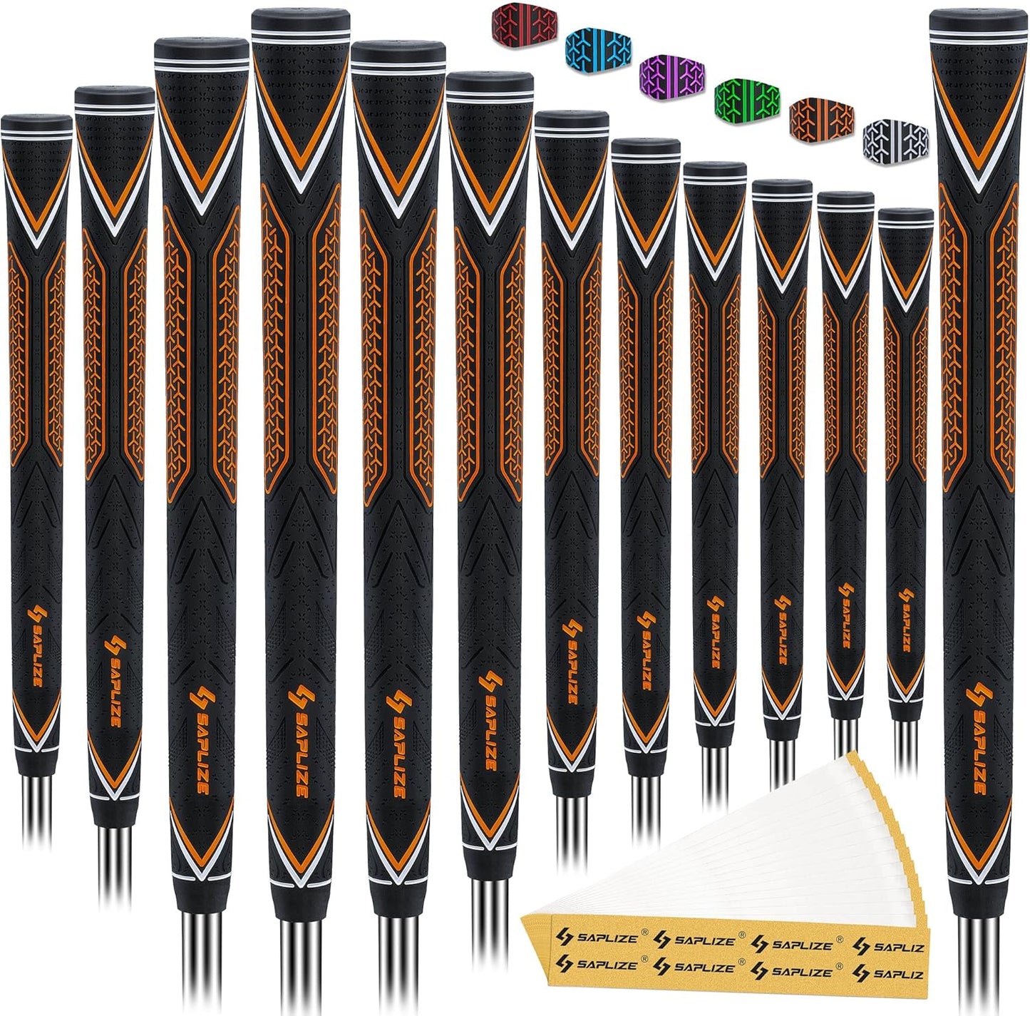 High-performance Rubber Golf Grips for Enhanced Swing Control