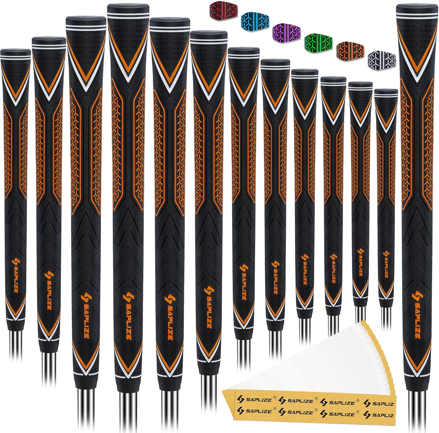 High-performance Rubber Golf Grips for Enhanced Swing Control