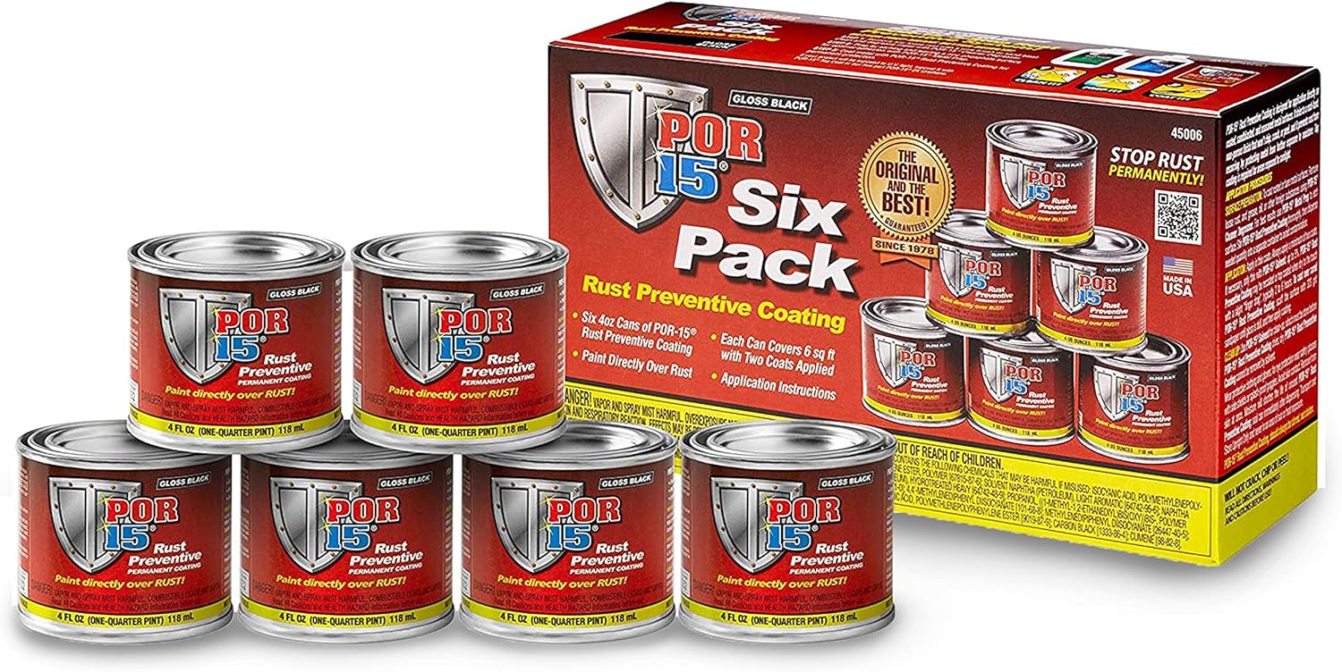 POR-15 Rust Preventive Coating - Ultimate Anti-Rust Solution