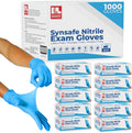 Synsafe 4 Mil Blue Nitrile Exam Gloves - Extra Strong Protection