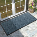 Large Door Mat 47x24 - Heavy Duty All-Weather Non-Slip Welcome Mat