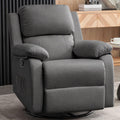 Compact & Comfy Swivel Recliner Chair - Korser