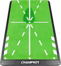 CHAMPKEY Premium Impact Golf Mat | Path Feedback & Advanced Guides | 8 x 17Size
